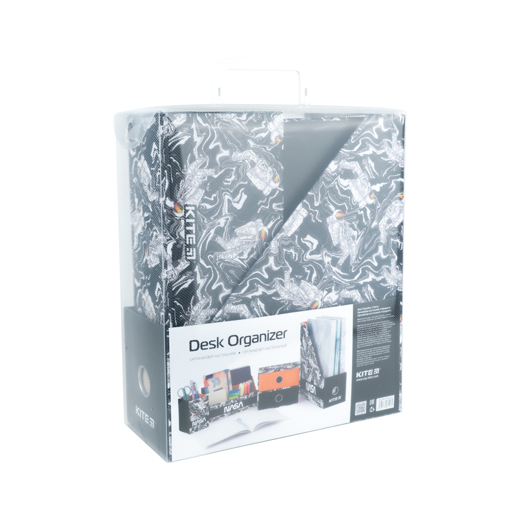 Настільний набір Kite NASA, 4 предмети, картон (NS22-357) Настільний набір Kite NASA, 4 предмети, картон (NS22-357)