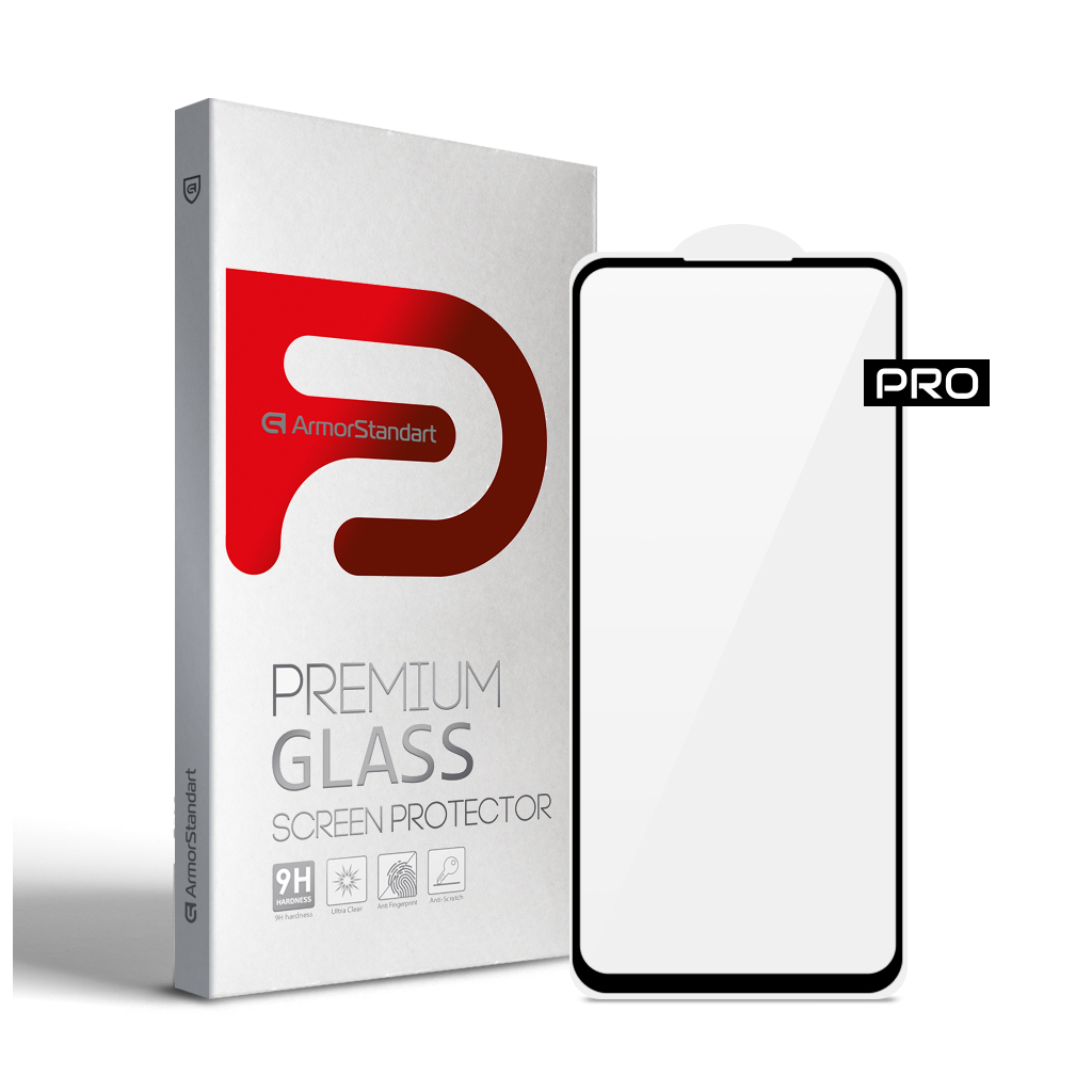 Скло захисне Armorstandart Pro OPPO A55 4G Black (ARM61035) Скло захисне Armorstandart Pro OPPO A55 4G Black (ARM61035)