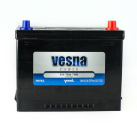Car battery Vesna 75 Ah/12V Vesna Japan Euro (415 875)