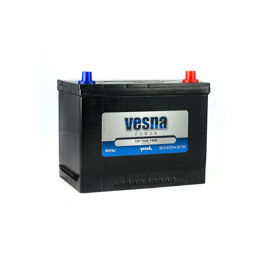 Акумулятор автомобільний Vesna 75 Ah/12V Vesna Japan Euro (415 875) Акумулятор автомобільний Vesna 75 Ah/12V Vesna Japan Euro (415 875)
