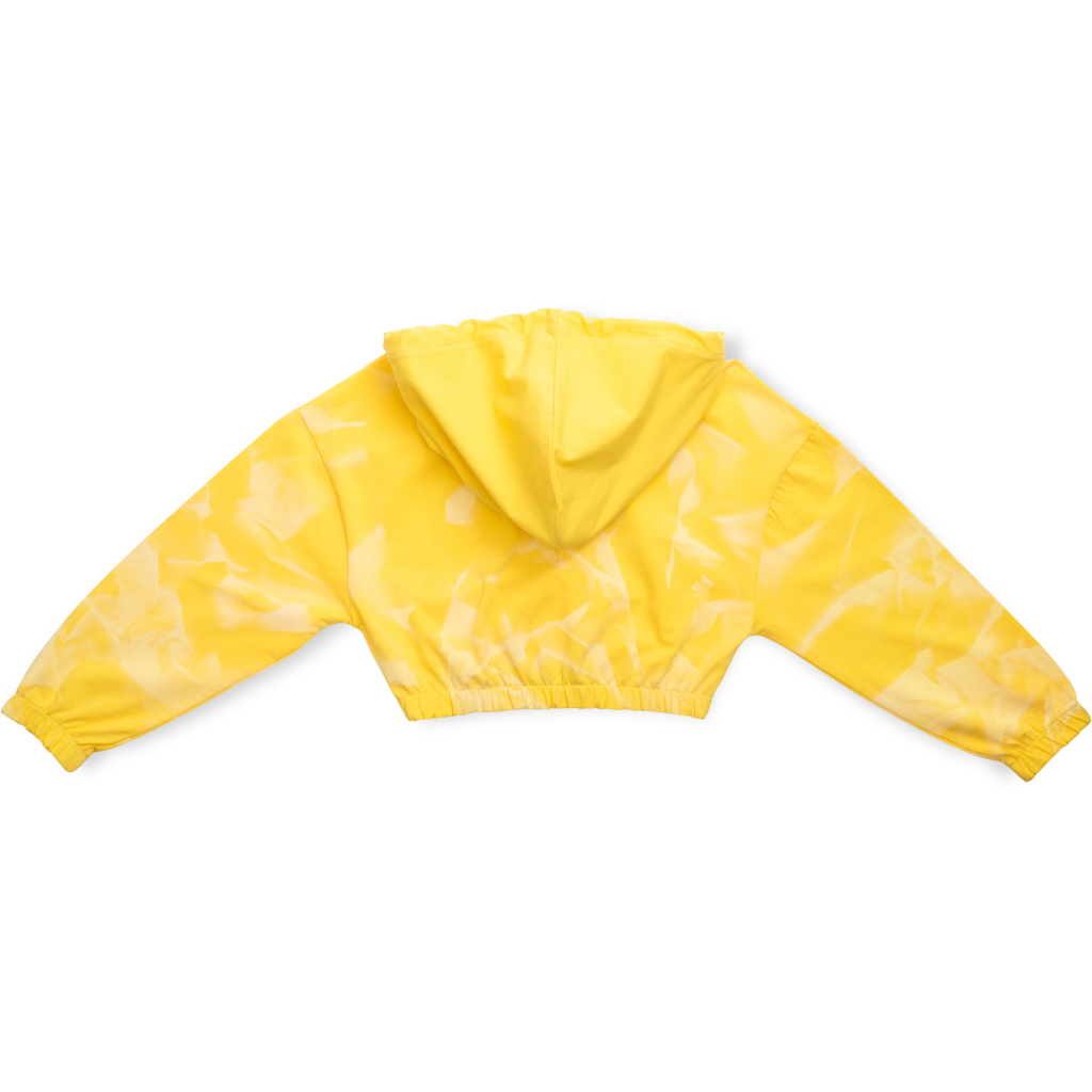 Кофта дитяча A-Yugi с капюшоном (7014-164G-yellow)