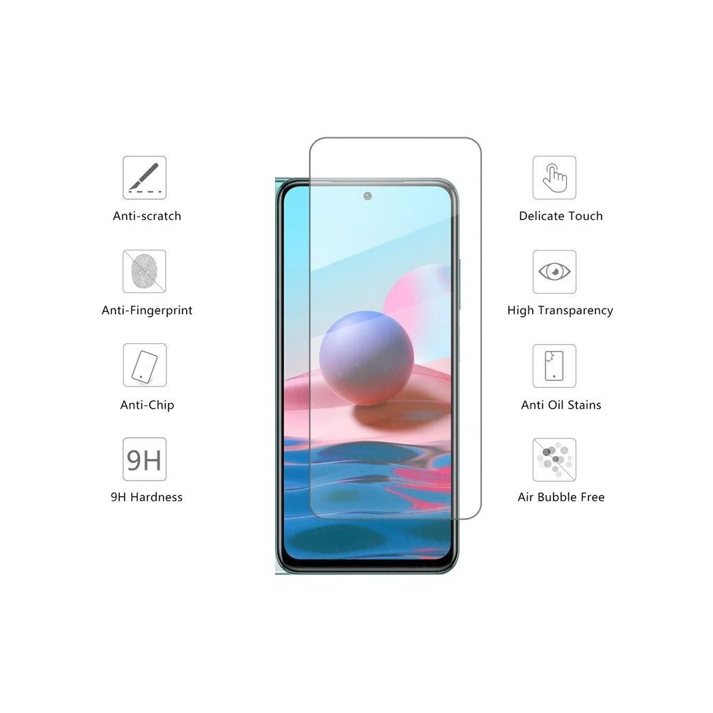 Скло захисне Drobak Xiaomi Redmi Note 10 Pro (494927) Скло захисне Drobak Xiaomi Redmi Note 10 Pro (494927)