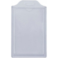 Бейдж Optima вертикальний ABS+PVC, 54х85 мм (O45626)