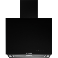 Kitchen hood GRANADO Bilbao 1614-1200 black glass (GCH516411)