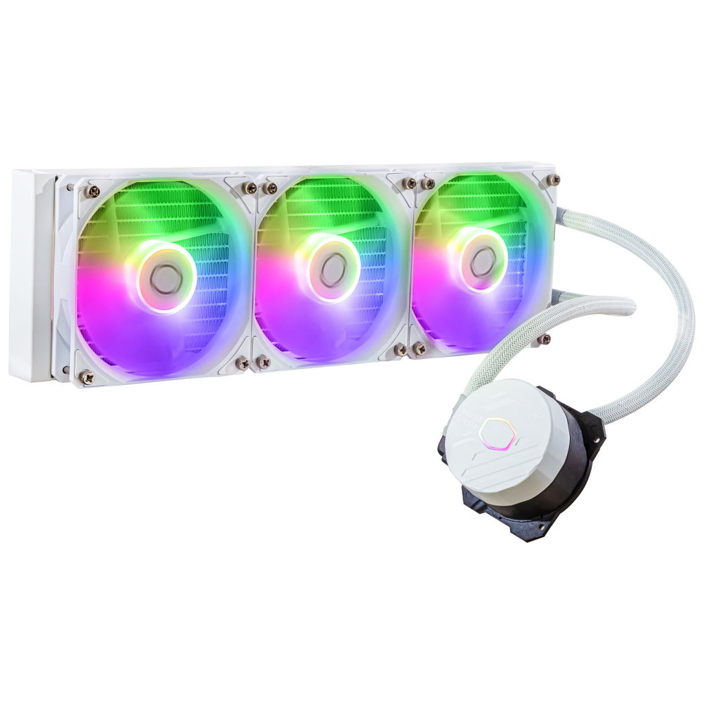 Система рідинного охолодження CoolerMaster MasterLiquid 360L Core ARGB White (MLW-D36M-A18PZ-RW)