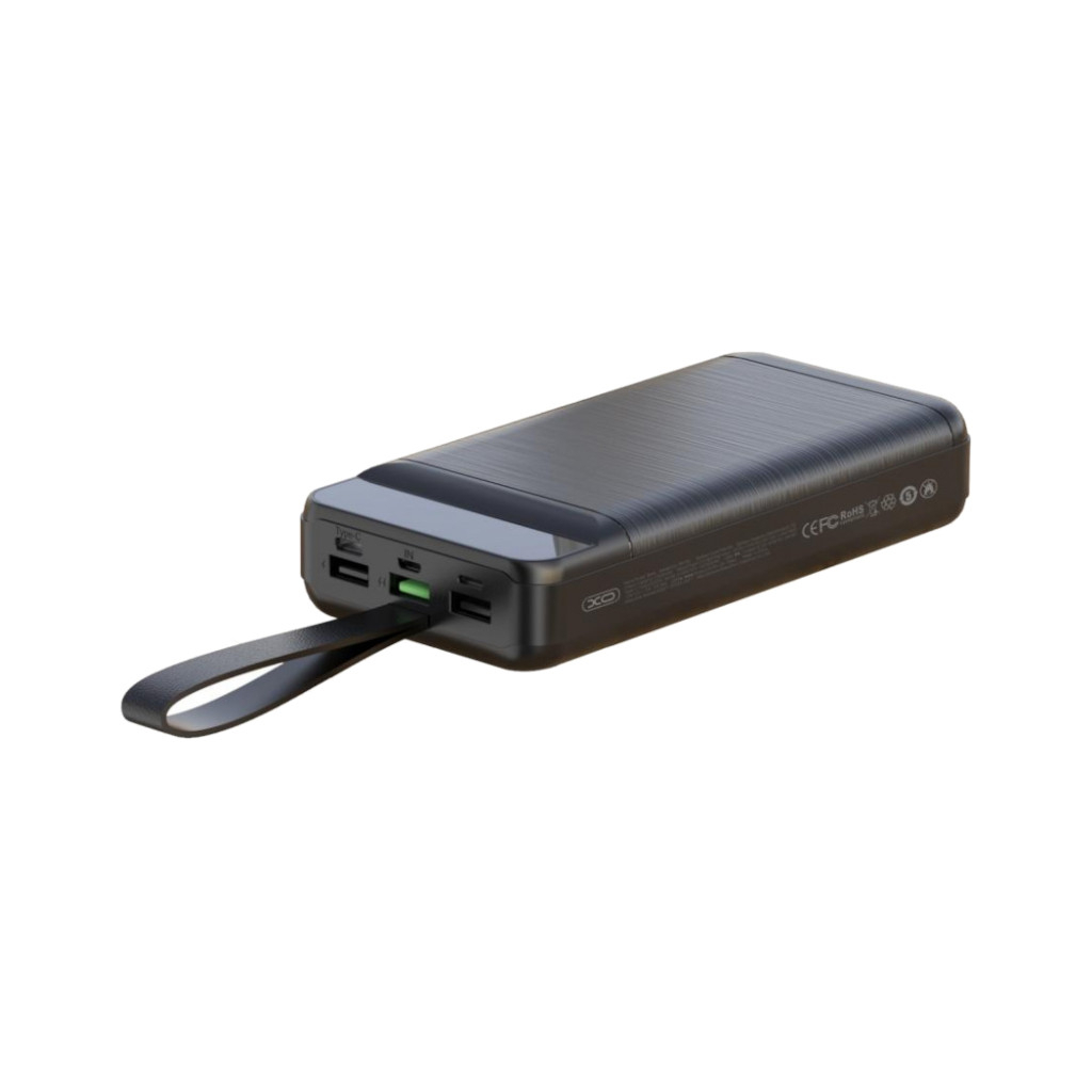 Повербанк XO 60000mAh, PD/18W, QC3.0/22.5W, flashlight, Input(Micro,Type-C,Lightning), Output(3*USB,Type-C) (XO-PR159 / 29210) Повербанк XO 60000mAh, PD/18W, QC3.0/22.5W, flashlight, Input(Micro,Type-C,Lightning), Output(3*USB,Type-C) (XO-PR159 / 29210)