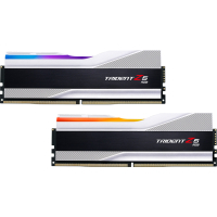 Модуль пам'яті для комп'ютера DDR5 32GB (2x16GB) 6000 MHz Trident Z5 RGB Silver G.Skill (F5-6000J3238F16GX2-TZ5RS)