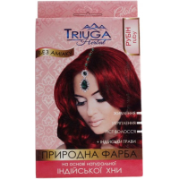 Hair dye Triuga Based on natural Indian henna Ruby 25 g (8908003544168)