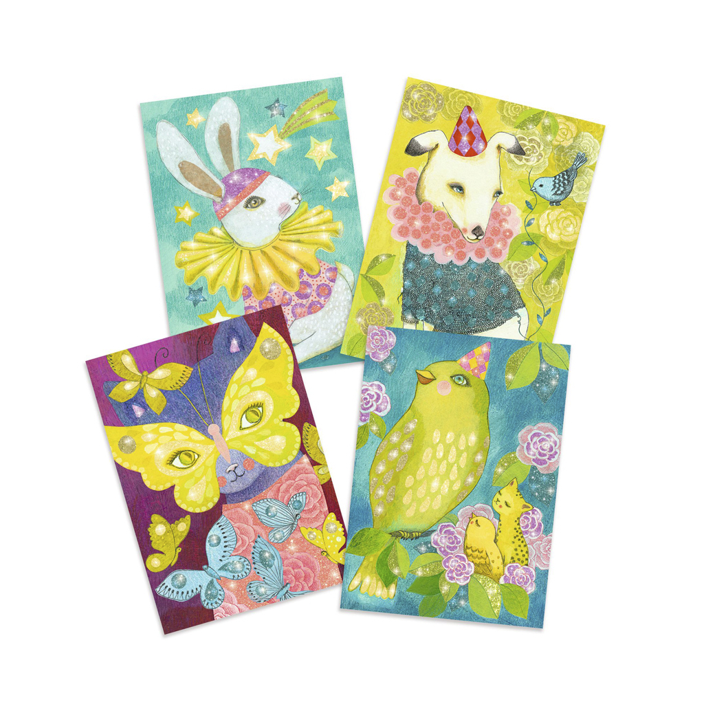 Набір для творчості Djeco Чарівний карнавал художній комплект малювання кольоровим піском (DJ09524) Набір для творчості Djeco Чарівний карнавал художній комплект малювання кольоровим піском (DJ09524)