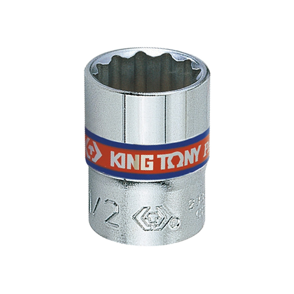 Головка торцева KING TONY 1/4" 9/32" 12-гранна дюймова (233009S)