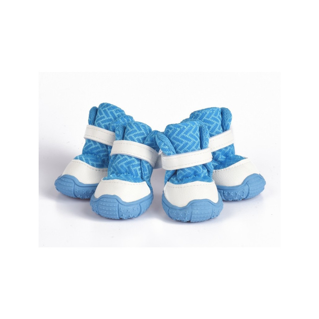 Черевики для собак Ruispet для малих порід 4 шт №4 сині (2700000033265)