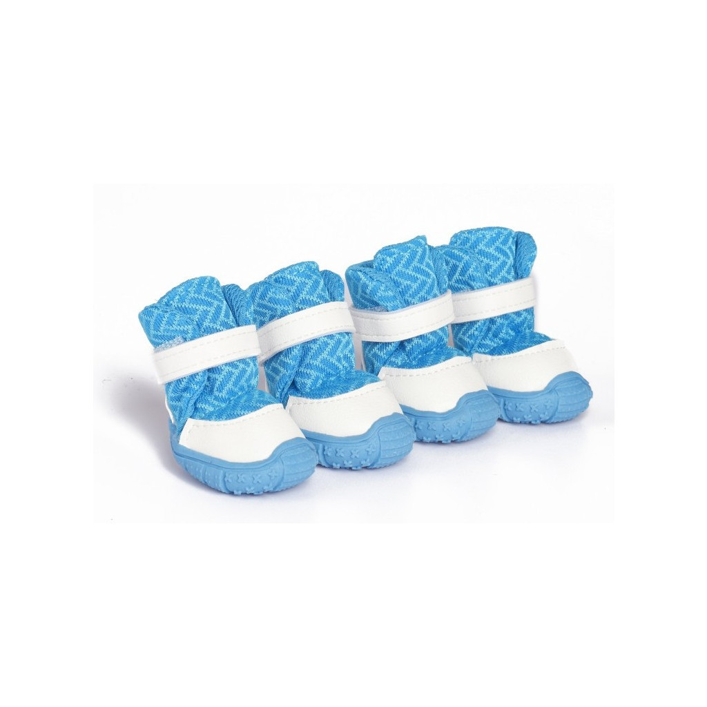 Черевики для собак Ruispet для малих порід 4 шт №4 сині (2700000033265)