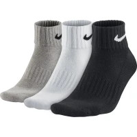Socks Nike U NK V CUSH ANKLE-3PR VALUE SX4926-901 34-38 3 pairs Black/White/Grey (887232701123)