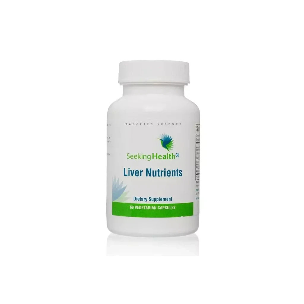 Трави Seeking Health Поживні речовини для печінки, Liver Nutrients, 60 вегетаріа (SKH-52062)