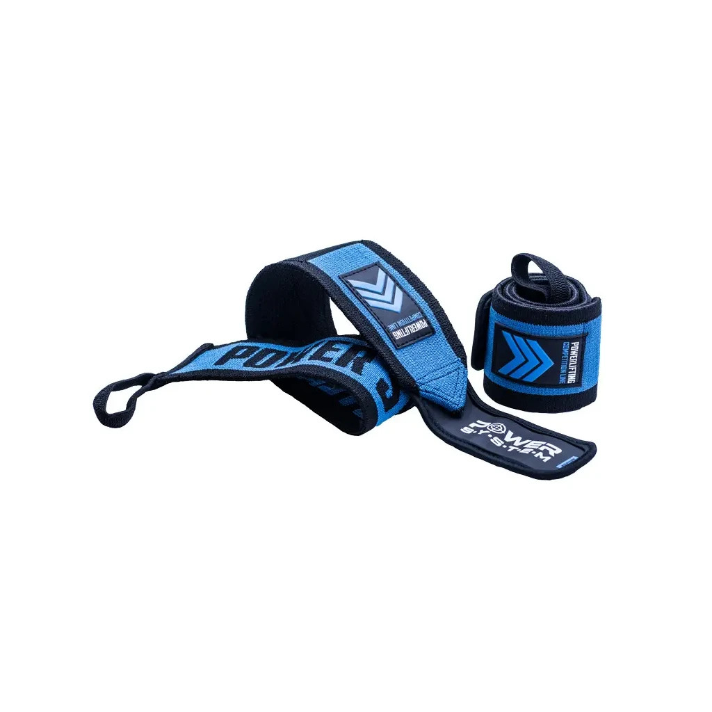 Бинт для спорту Power System PS-3530 Wrist Wraps Extreme Blue (PS-3530BU-0)