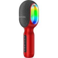 Мікрофон Promate VocalMic Bluetooth 2 x AUX LED Red (vocalmic.red)