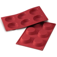 Baking mold Silikomart "Tartlet" 70 mm, h 20 mm (SF016/C)