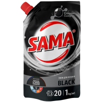 Washing gel Sama Black 1 kg (4820270630853)