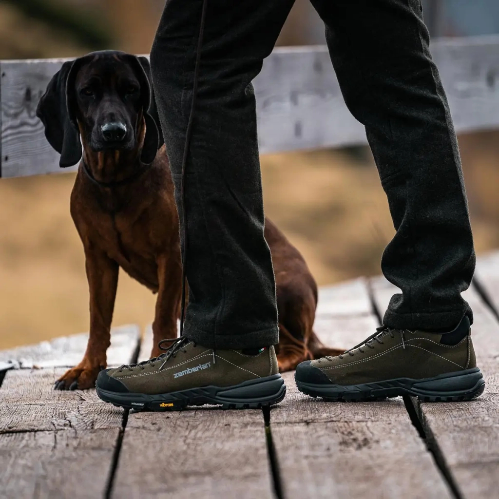 Кросівки Zamberlan 217 Free Blast GTX dark green - 45 - оливковий (006.4455)