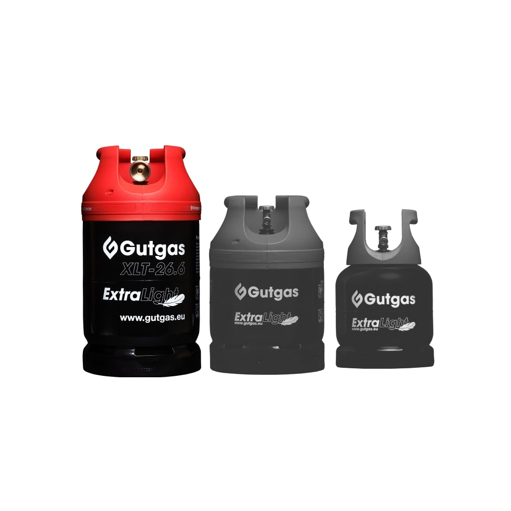 Побутовий газовий балон Gutgas ExtraLight XLT-26.6 (GAXL2622)