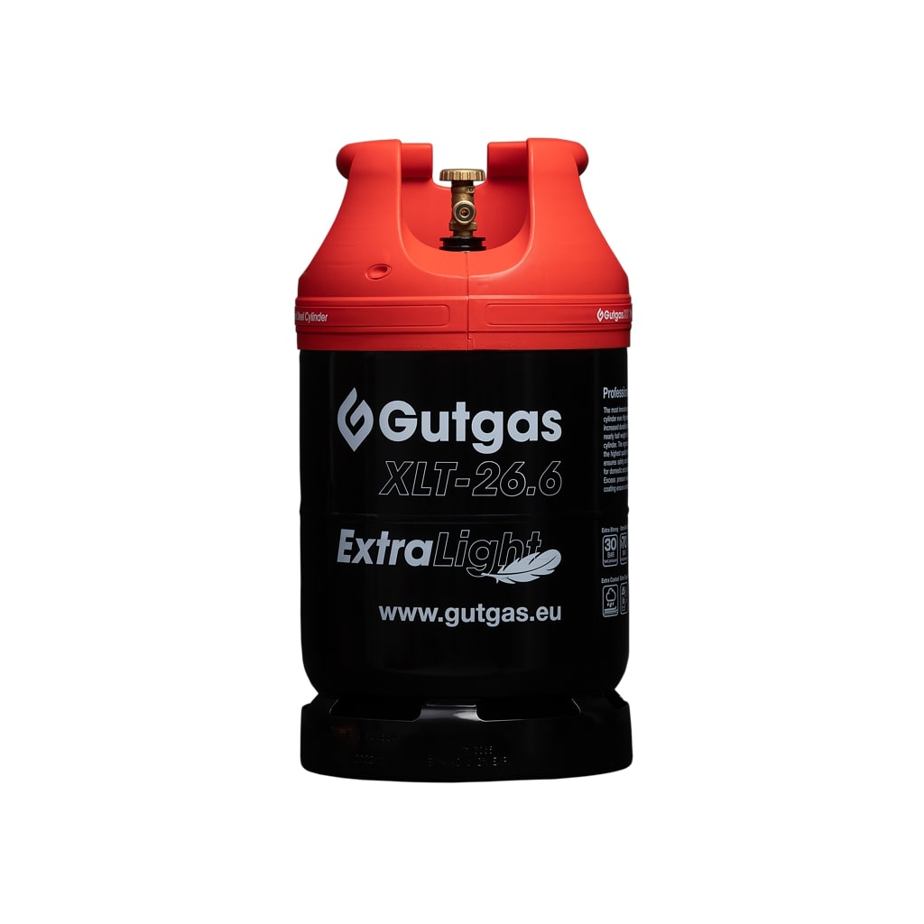 Побутовий газовий балон Gutgas ExtraLight XLT-26.6 (GAXL2622)