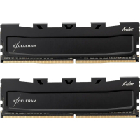 Модуль пам'яті для комп'ютера DDR5 48GB (2x24GB) 8000 MHz Black Kudos eXceleram (EK50480804048CD)
