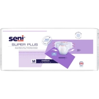 Diapers for adults Seni Super Plus Medium 75-110 cm 30 pcs (5900516803582)