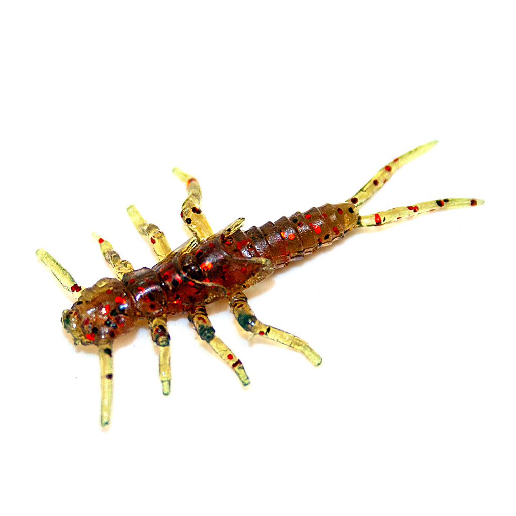Силікон рибальський FishUP Stonefly 0.75" 019 - Motor Oil/Red (12шт/уп) (1864.14.69) Силікон рибальський FishUP Stonefly 0.75" 019 - Motor Oil/Red (12шт/уп) (1864.14.69)