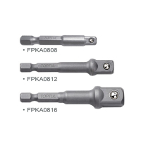 Адаптер для інструменту Toptul під шуруповерт 1/4" 3шт. 1/4", 3/8", 1/2" (GAAR0301)