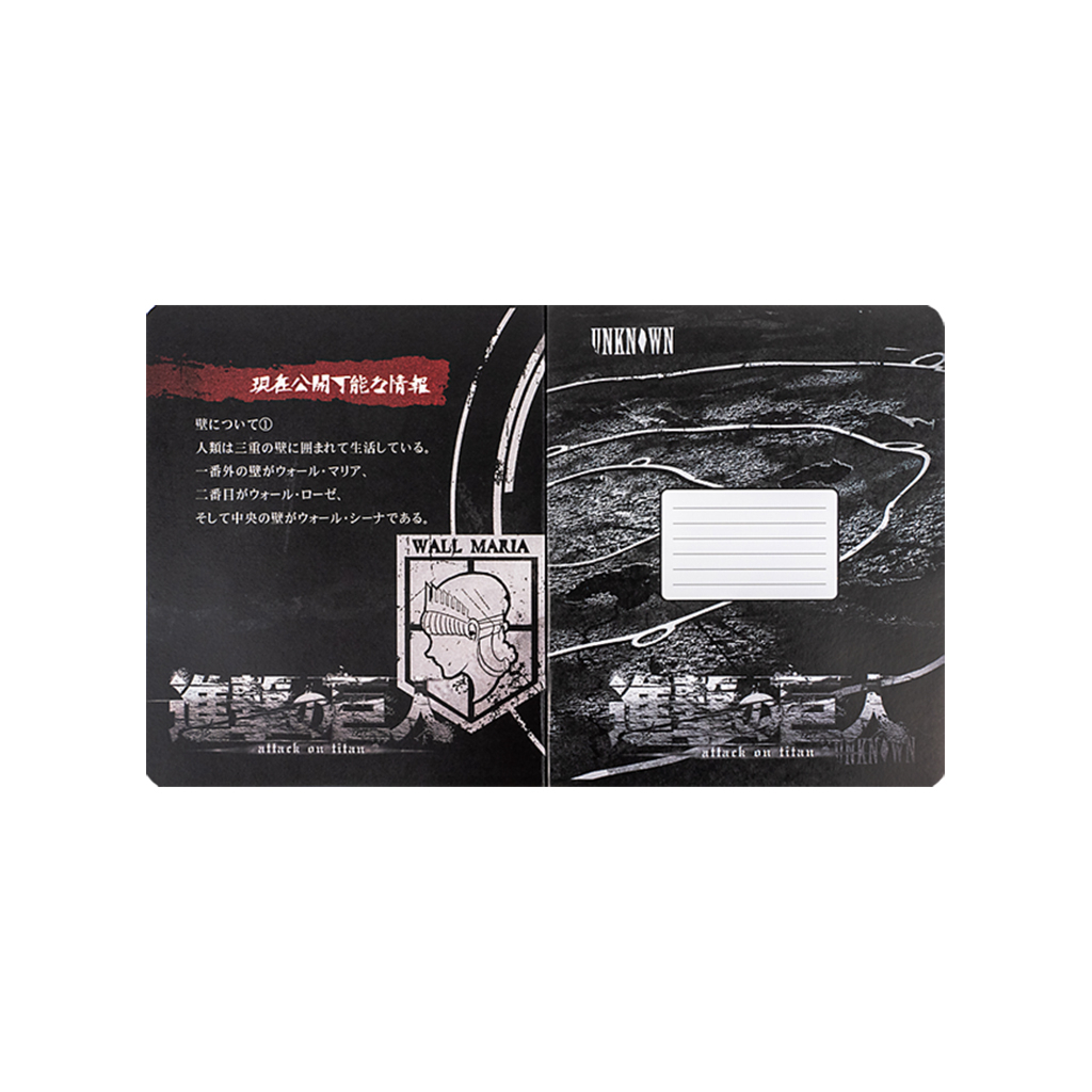 Зошит Kite Attack on Titan, 24 аркуші, лінія (AT24-239)