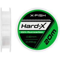 Fluorocarbon X-Fish Hard-X 20m (clear) 0.18mm 2.45kg (1917.03.81)