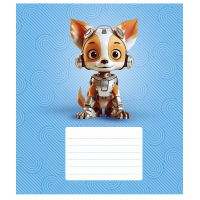 Notebook Schoolboy Robot animals 12 sheets cell (012-3331K)