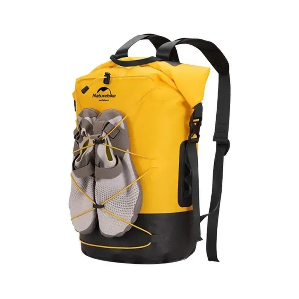 Рюкзак туристичний Naturehike водонепроникний NH21FSB04, 40л, жовтий (6927595788257)