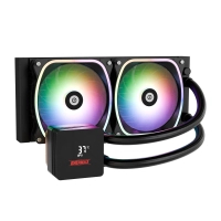 Liquid cooling system Enermax Aquafusion II 240 ARGB (ELC-AQFS240-SQA)