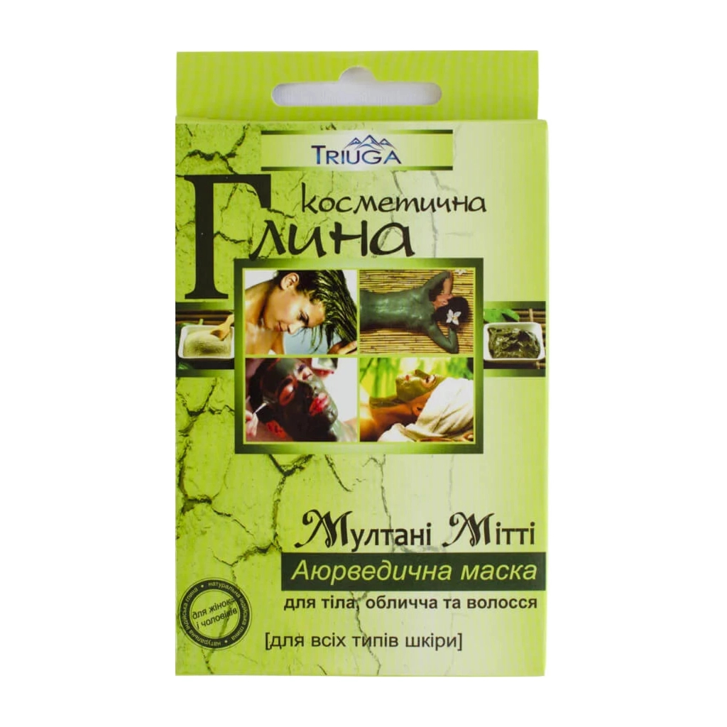 Маска для тіла Triuga Глина Мултані Мітті Аюрведична 25 г (4820164640937)