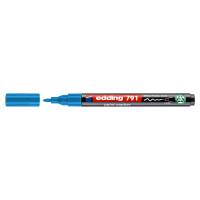 Marker Edding Paint e-791 1-2 mm round blue (e-791/10n)