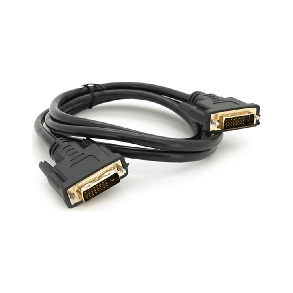 Кабель мультимедійний DVI M to DVI M 1.5m 24+1pin black Merlion (YT-DVI(M)/(M)NY-1.5mB) Кабель мультимедійний DVI M to DVI M 1.5m 24+1pin black Merlion (YT-DVI(M)/(M)NY-1.5mB)