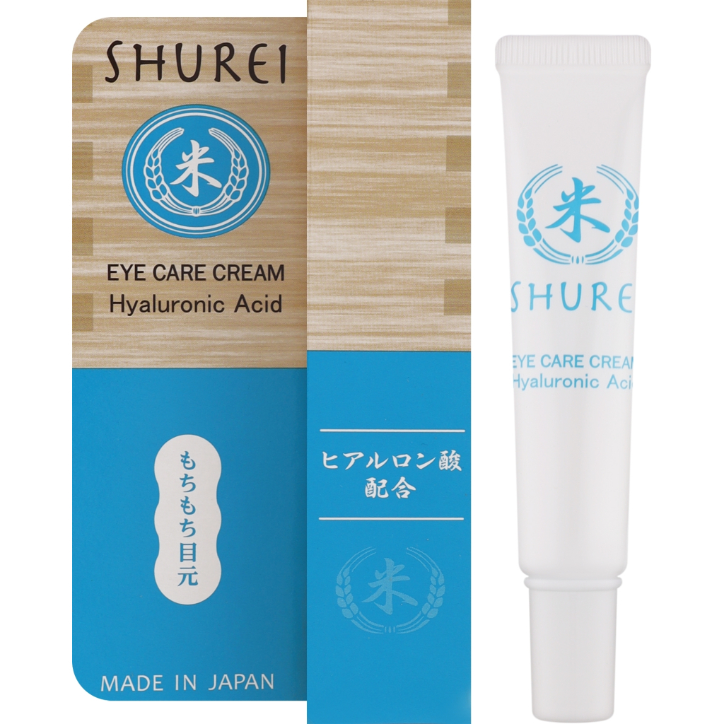 Крем для шкіри навколо очей Shurei Eye Care Cream Hyaluronic Acid 15 г (4955814707927)