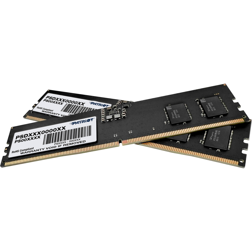 Модуль пам'яті для комп'ютера DDR5 16GB (2x8GB) 4800 MHz Signature Line Patriot (PSD516G4800K) Модуль пам'яті для комп'ютера DDR5 16GB (2x8GB) 4800 MHz Signature Line Patriot (PSD516G4800K)