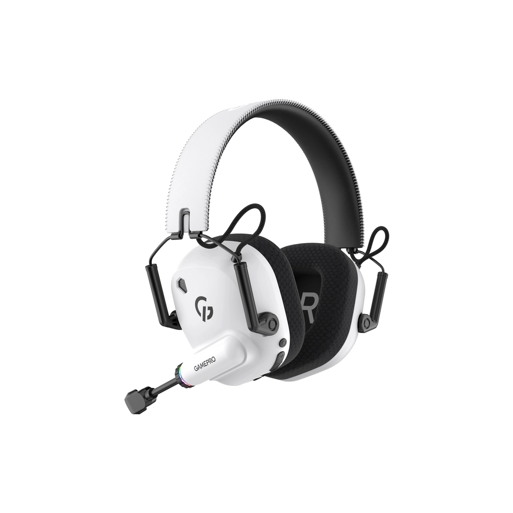 Навушники GamePro Genesis Mercury Pro 3-Mode White (HSW120W) Навушники GamePro Genesis Mercury Pro 3-Mode White (HSW120W)