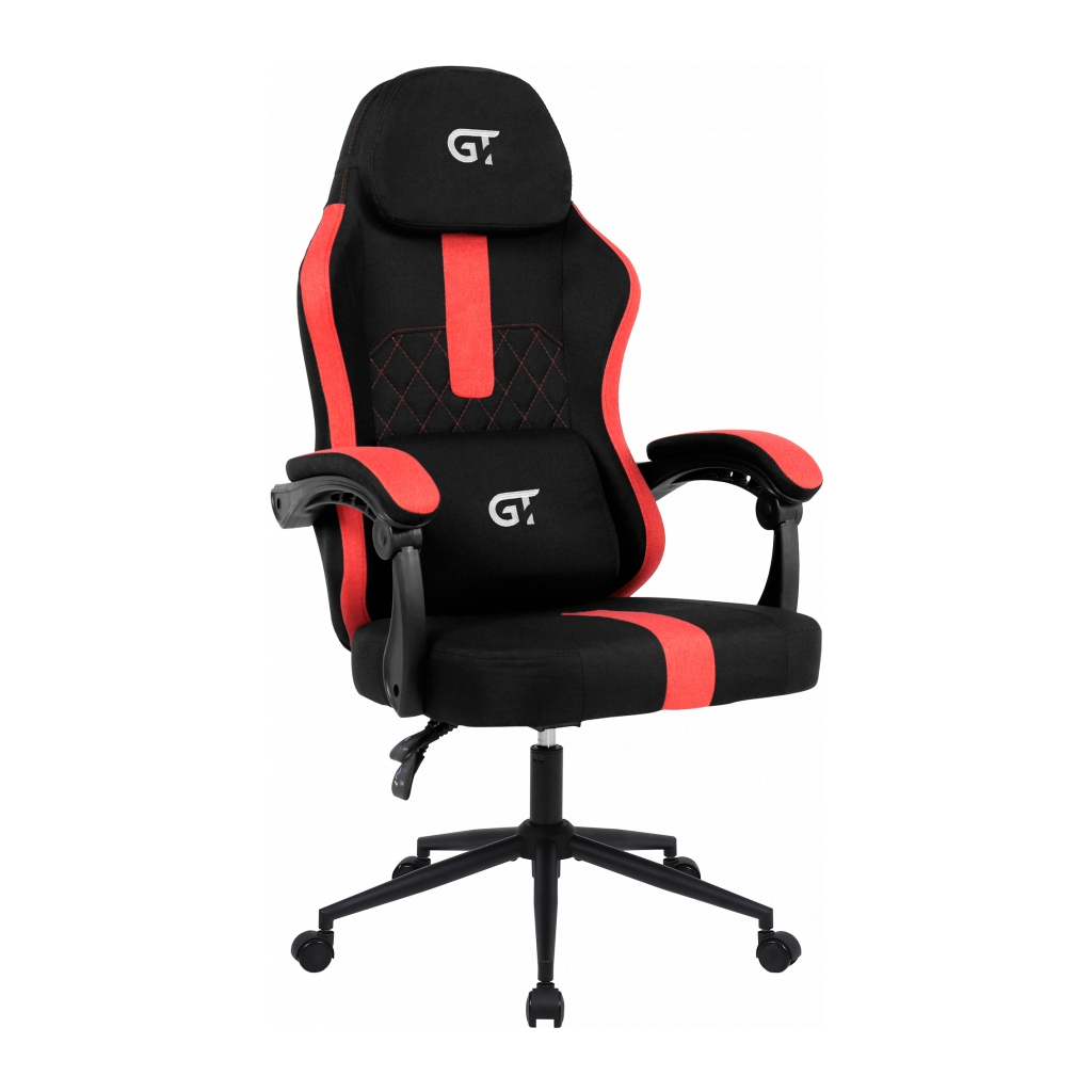 Крісло ігрове GT Racer X-2326 Black/Red (X-2326 Fabric Black/Red) Крісло ігрове GT Racer X-2326 Black/Red (X-2326 Fabric Black/Red)