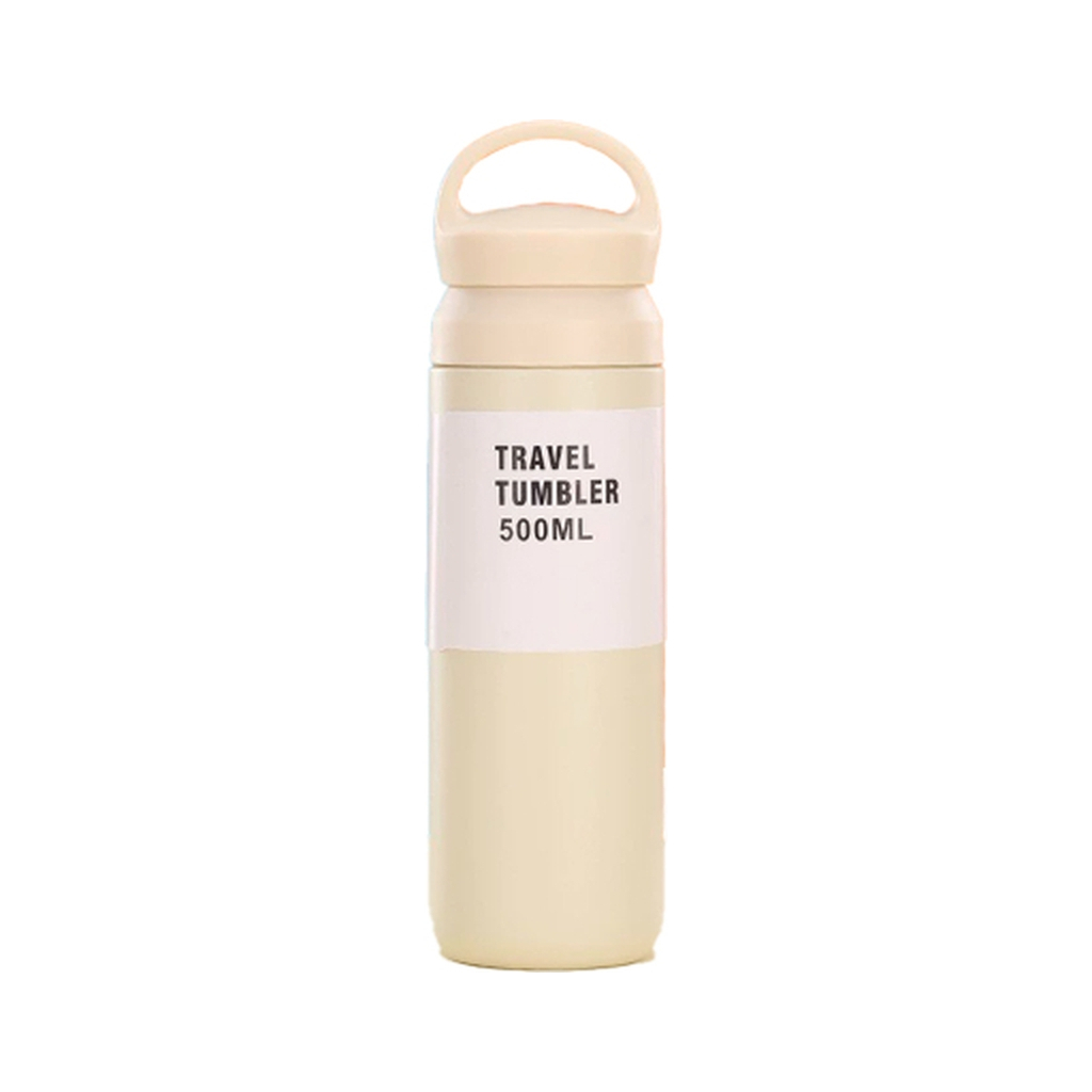 Термос Merlion Travel Tumbler 500 мл, подвійна кришка з ручкою, білий (SUS304-500Wh) Термос Merlion Travel Tumbler 500 мл, подвійна кришка з ручкою, білий (SUS304-500Wh)