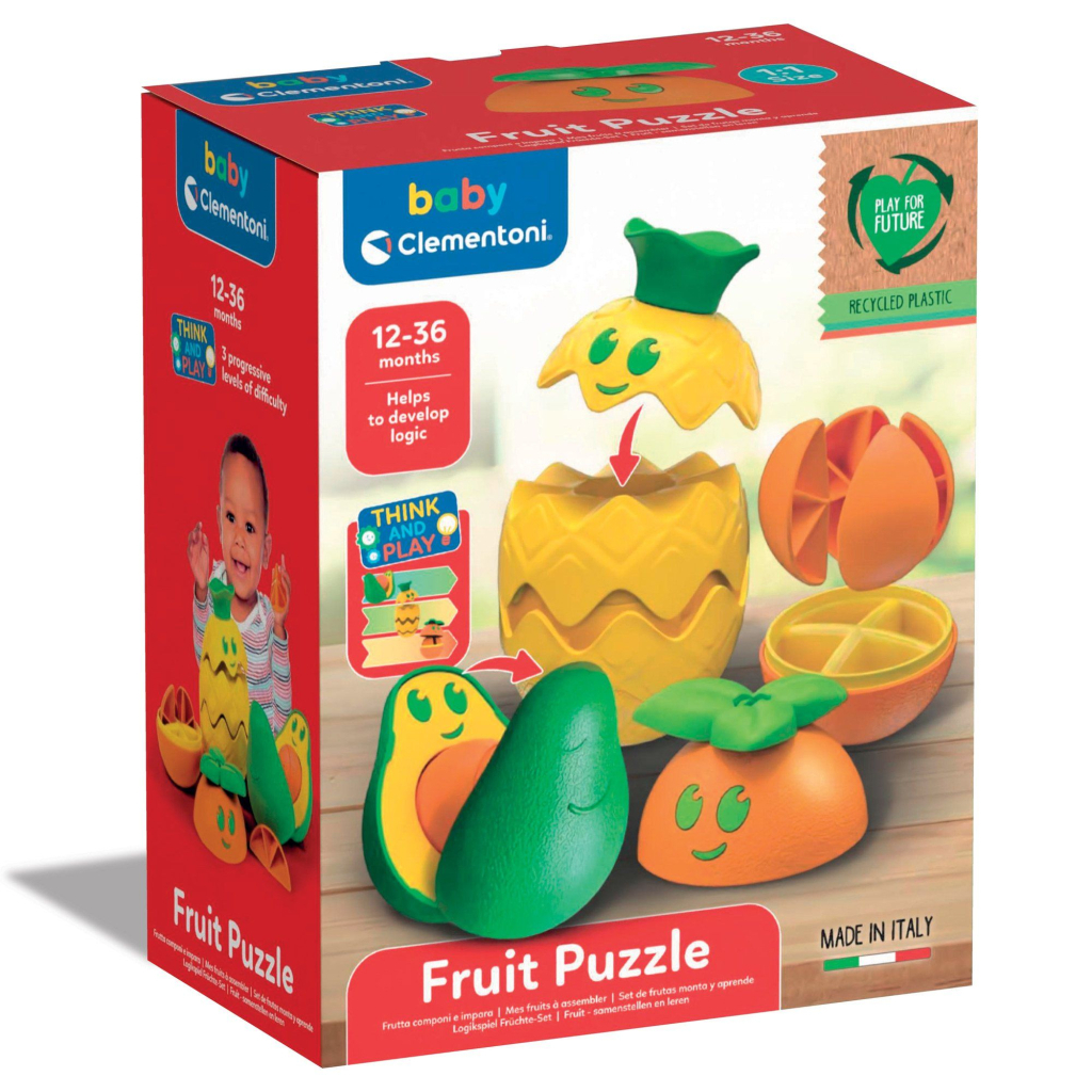 Розвиваюча іграшка Clementoni Fruit Puzzle (17512) Розвиваюча іграшка Clementoni Fruit Puzzle (17512)