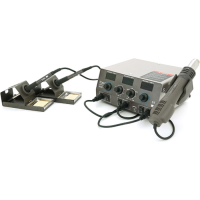 Bakku soldering station BA-603D+ digital display, hair dryer, two soldering irons (370*280*160) 4.35 kg (BA-603D+)