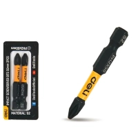 Bit set Deli PH2 x 50 mm, 2 pcs (EDL501002Z)