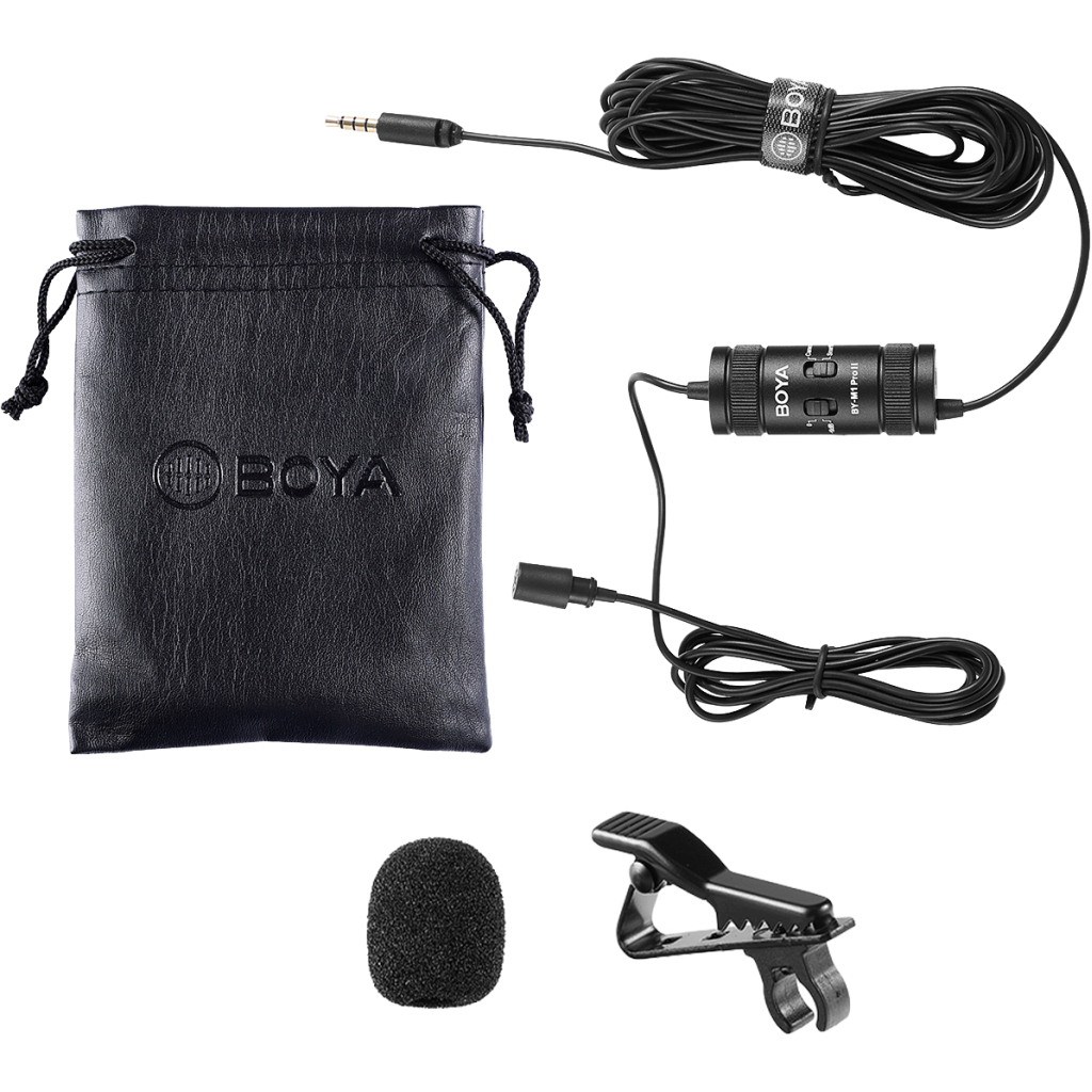 Мікрофон Boya BY-M1 Pro II Black (BY-M1 Pro II) Мікрофон Boya BY-M1 Pro II Black (BY-M1 Pro II)