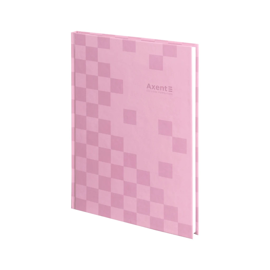 Книга записна Axent A4 Mosaic, 96 аркушів клітинка, рожевий (8427-3-A) Книга записна Axent A4 Mosaic, 96 аркушів клітинка, рожевий (8427-3-A)