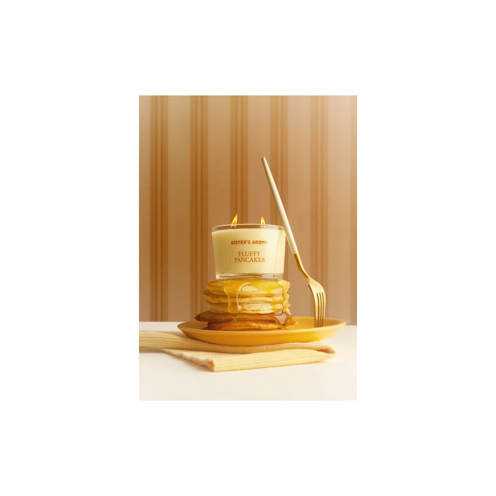Ароматична свічка Sister's Aroma Fluffy Pancakes 150 г (4820227786275)