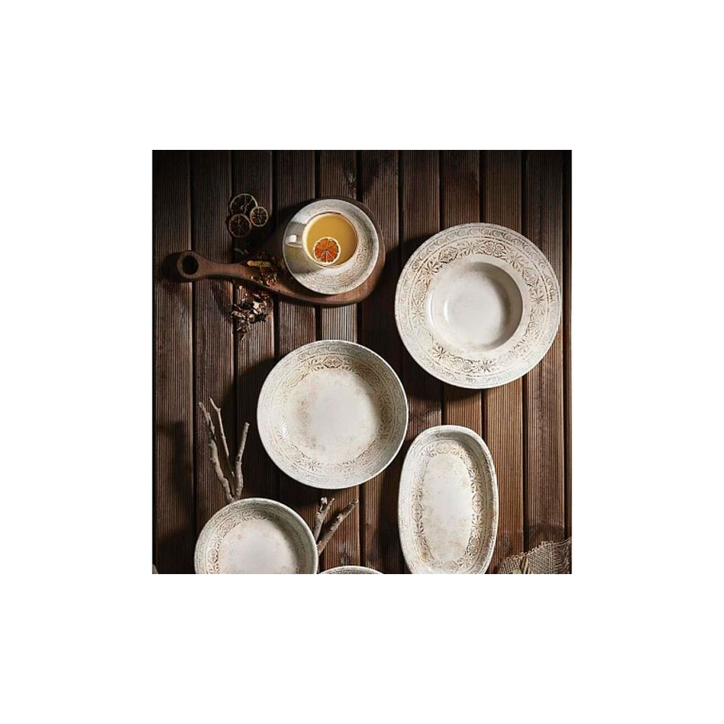 Блюдце By Bone серія "Antico" 16 см (AN-ZT-01-CT)