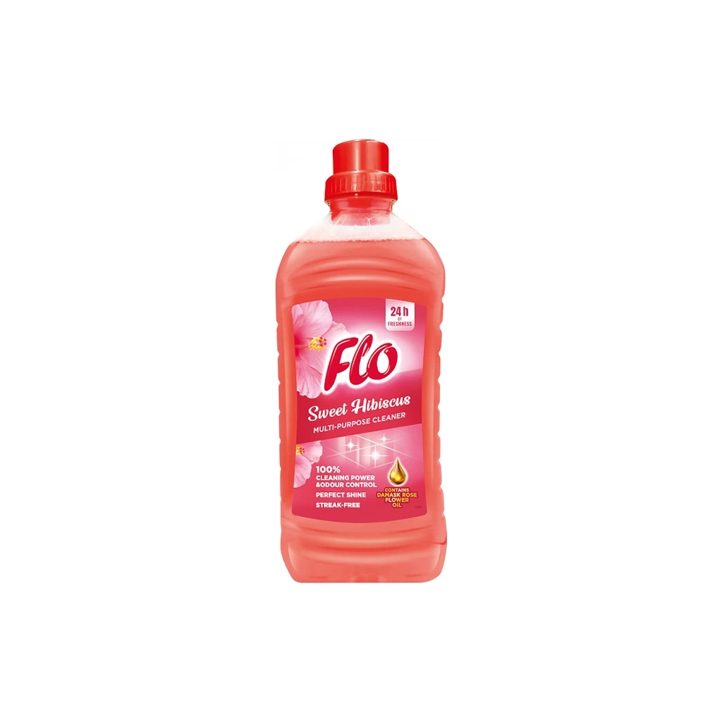 Засіб для миття підлоги Flo Sweet Hibiscus Multi-Purpose Cleaner 1.5 л (5900948249385)